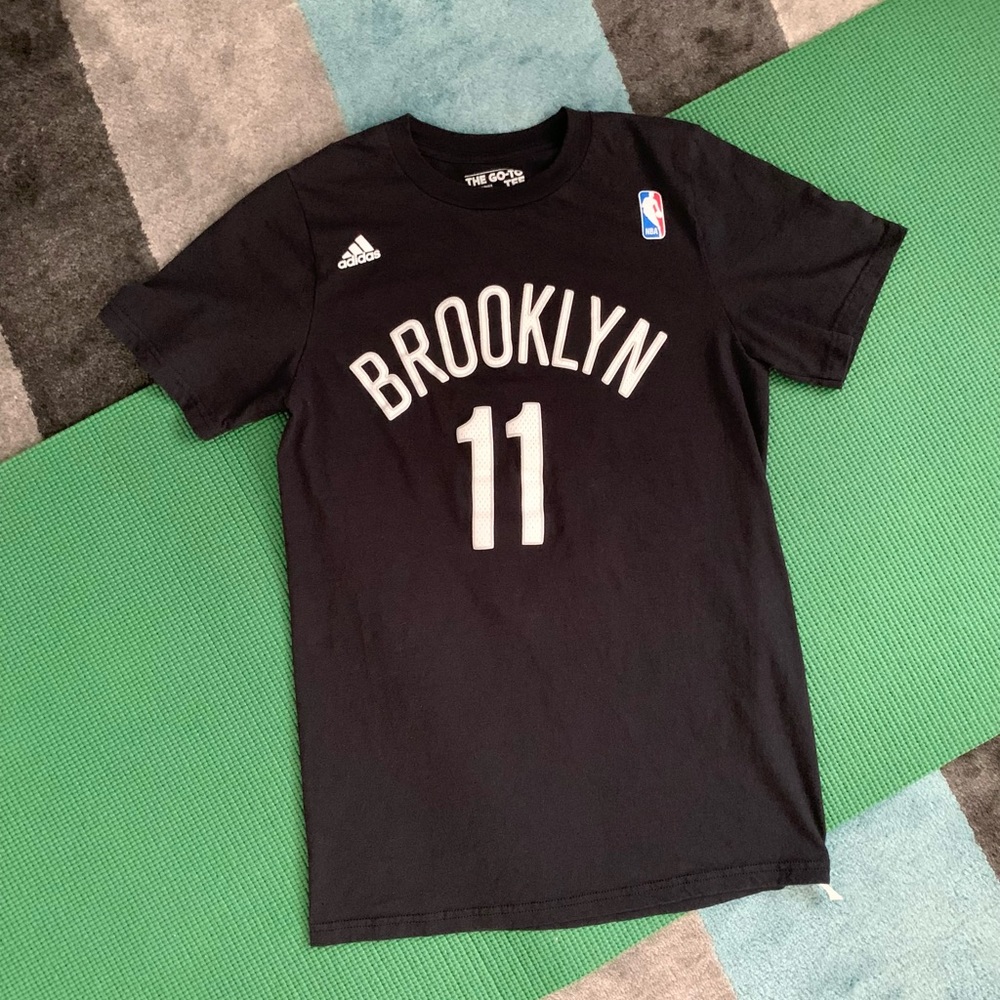 Brooklyn Nets jersey style tee Lopez 11 size S
